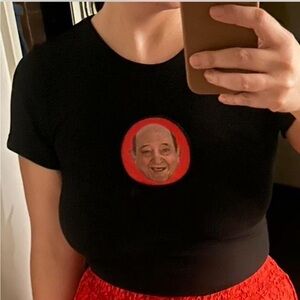 L/XL Fashion Brand Company Marcus Pork Tencel Rib Baby Tee